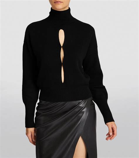 Wool Cutout Sweater 